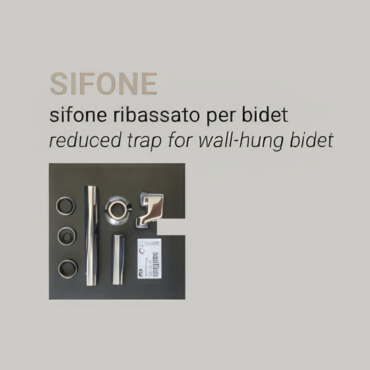 Hidra Ceramica Sifone Ribassato per Bidet