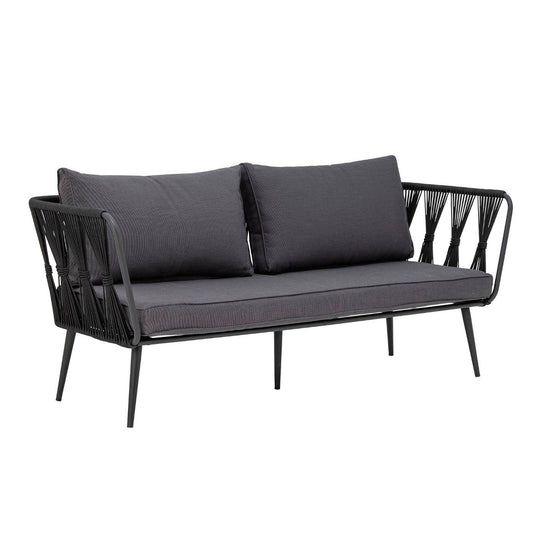 Bloomingville Pavone sofa, Black, Metal