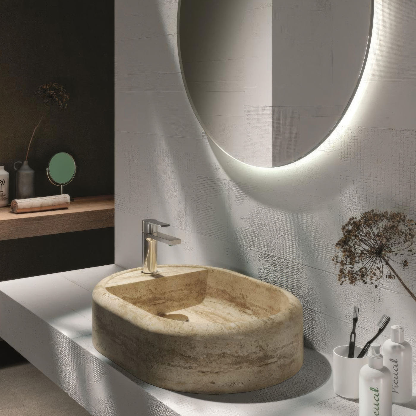 Hidra Ceramica Lavabo Komfort ovale appoggio