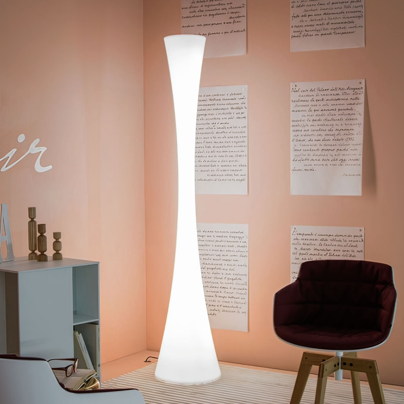 Martinelli Biconica Led Lampada da Terra