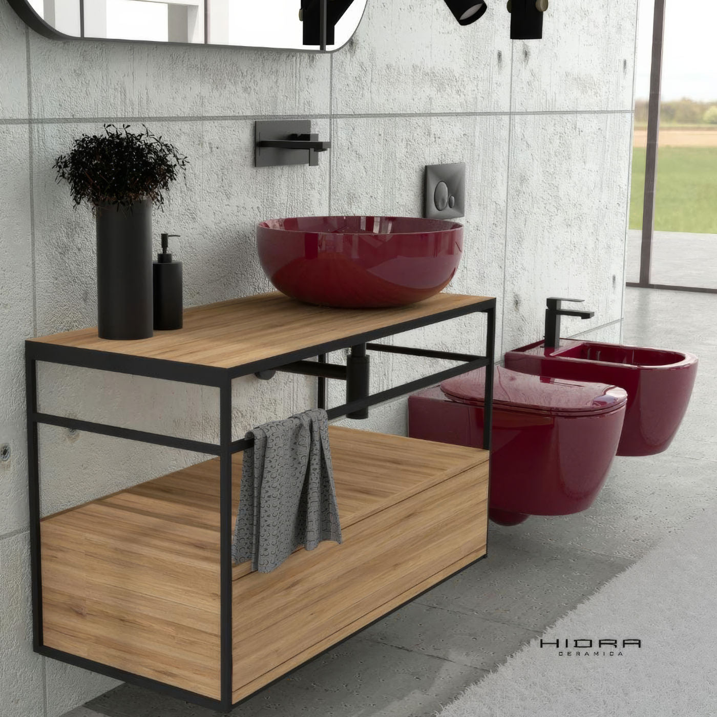 Hidra Ceramica Sanitari Faster Vaso Sospeso