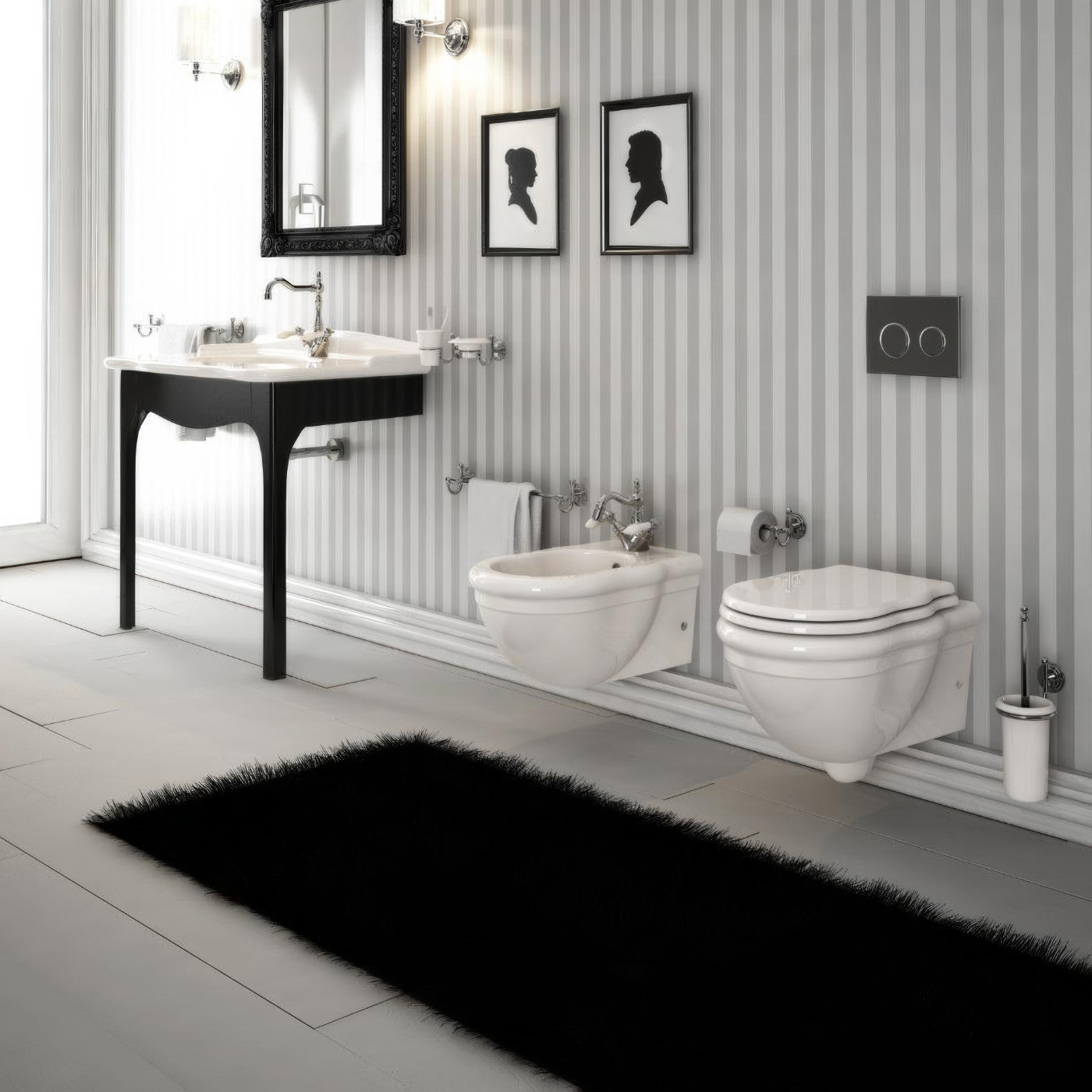 Hidra Ceramica Sanitari Ellade Vaso Sospeso