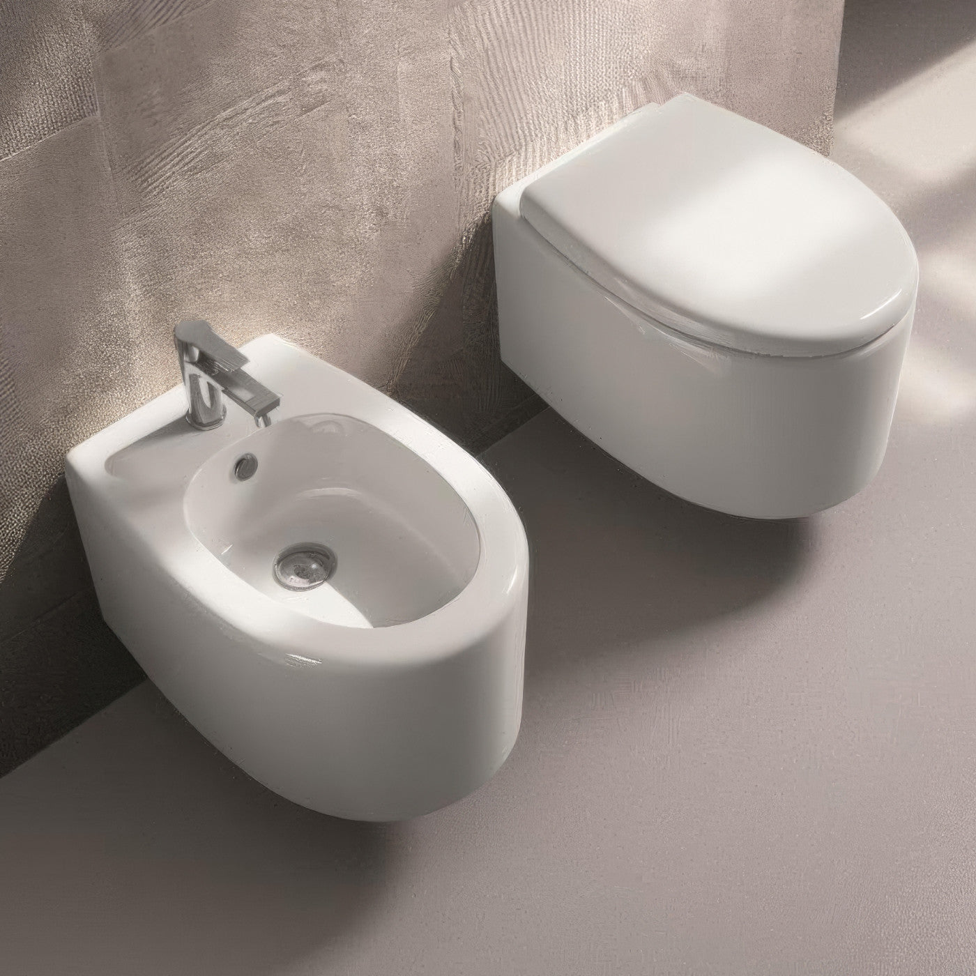 Hidra Ceramica Serie Komfort Bidet Sospeso
