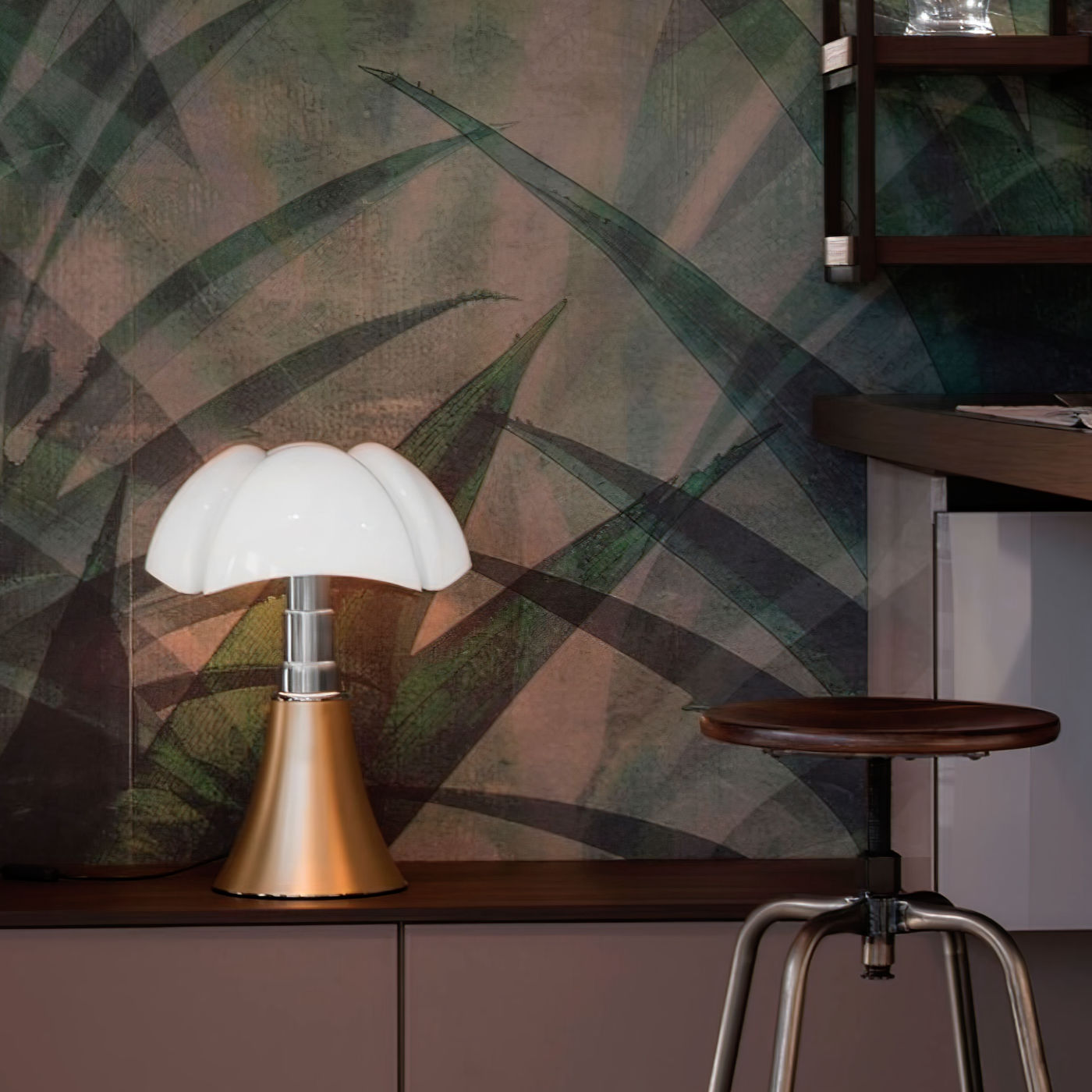 nelli Pipistrello Med Lampada da tavolo