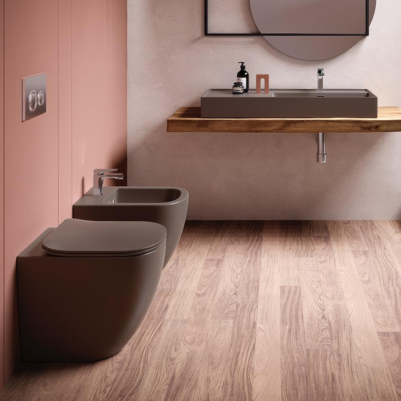 Hidra Ceramica Sanitari Faster Vaso a Terra Filomuro
