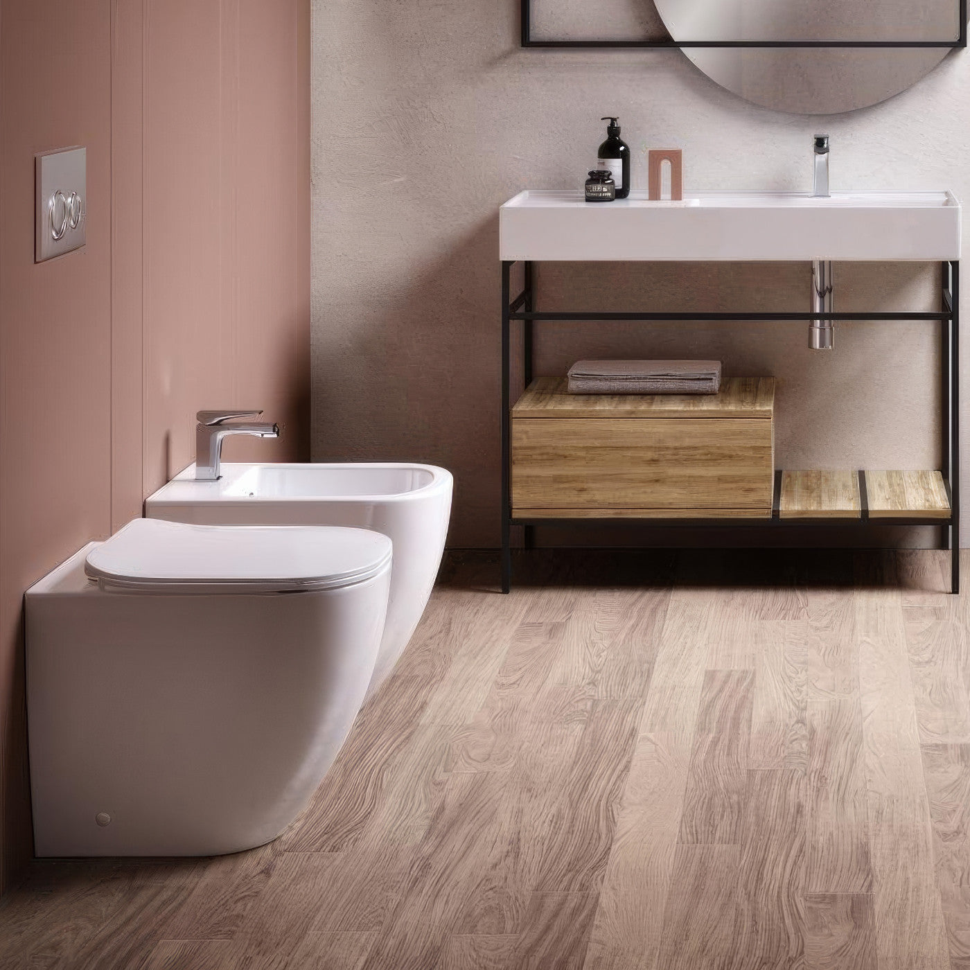 Hidra Ceramica Sanitari Faster Vaso a Terra