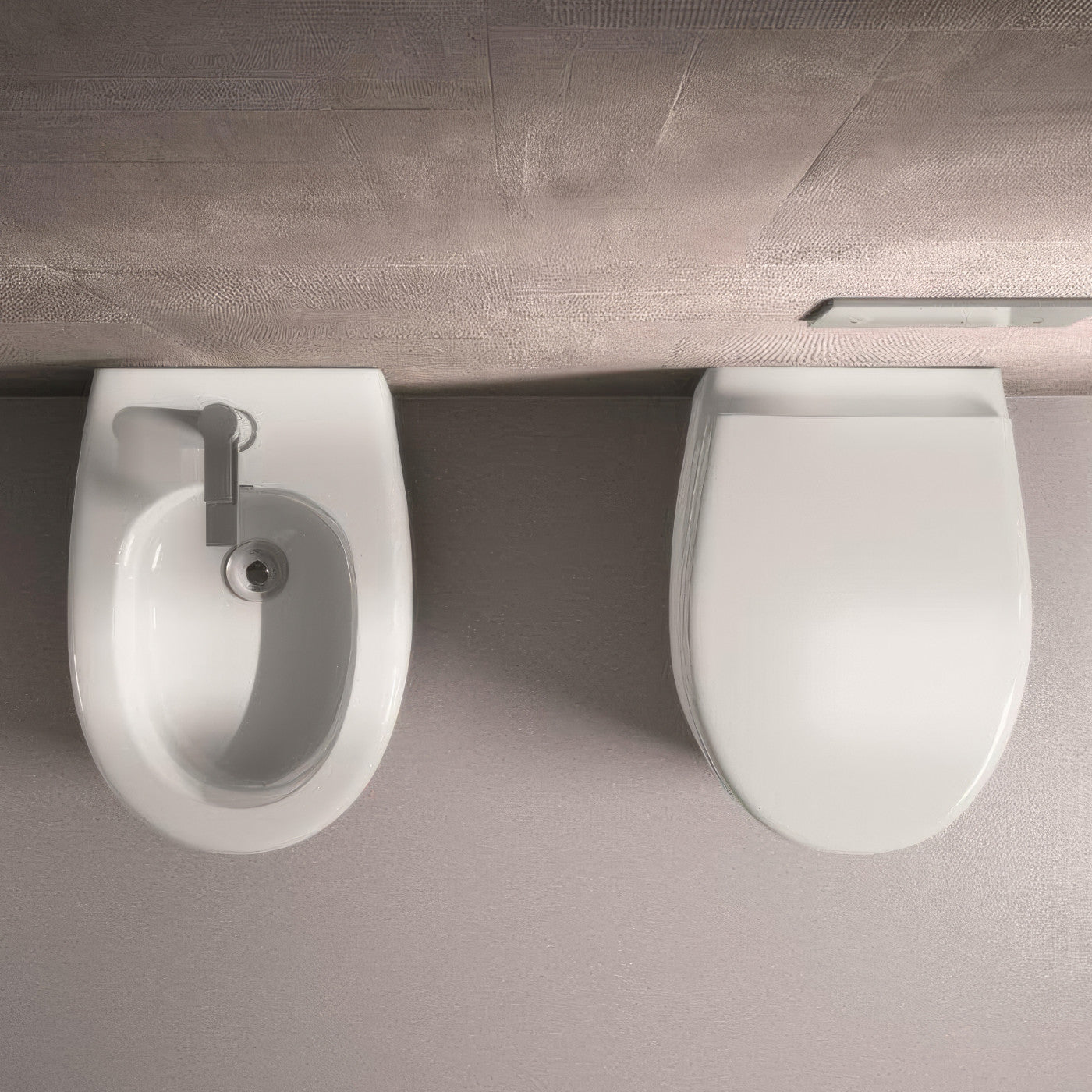 Hidra Ceramica KOMFORT + PLUS vaso sospeso