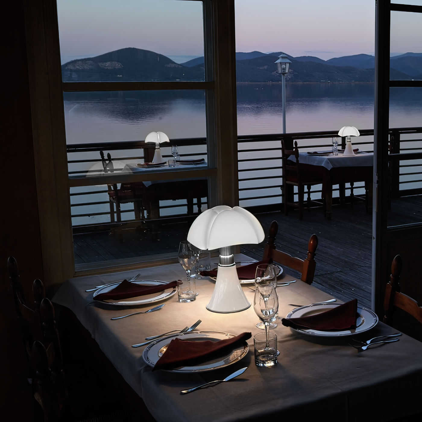 Martinelli Mini Pipistrello Lampada da Tavolo Cordless