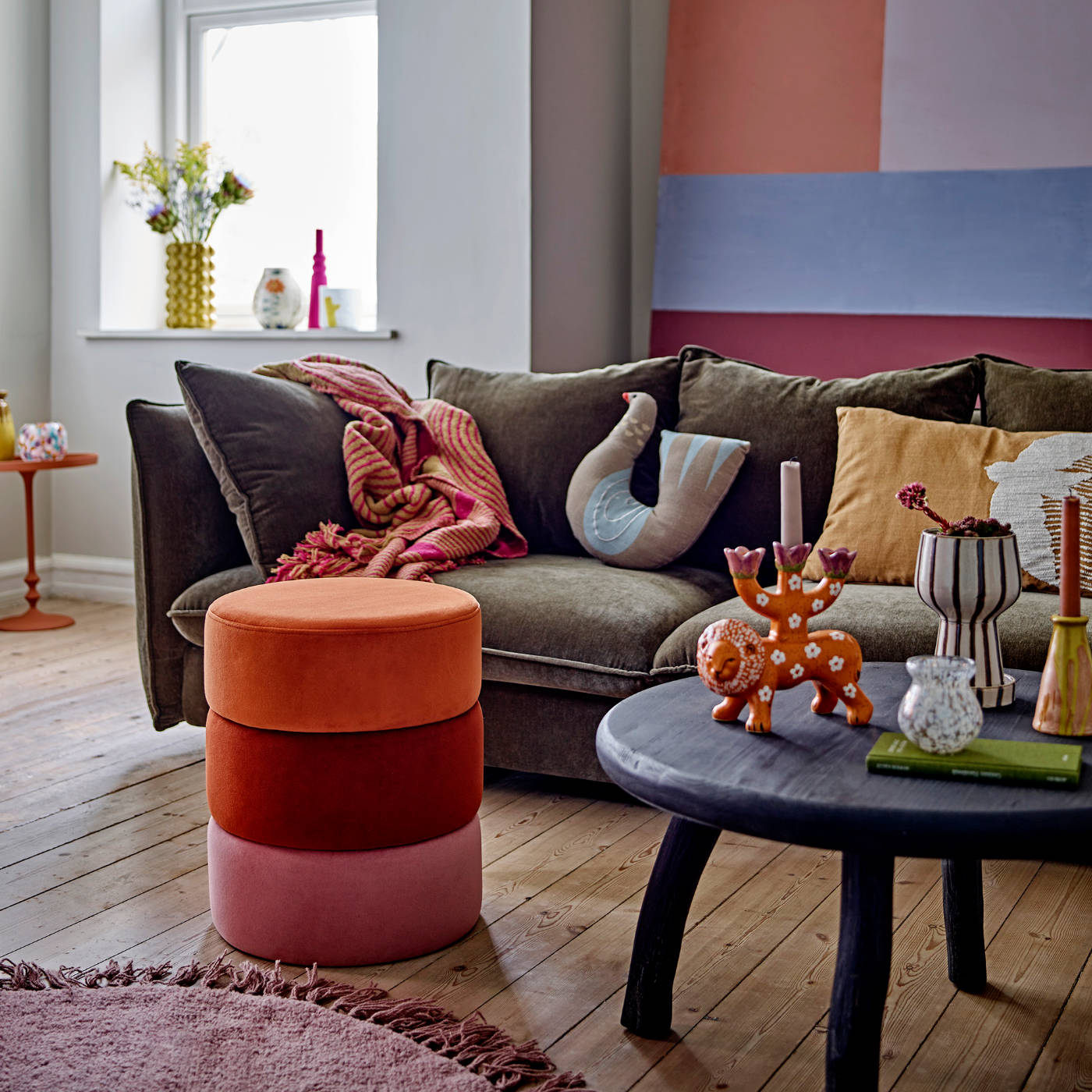 Bloomingville Pouf Bilbao