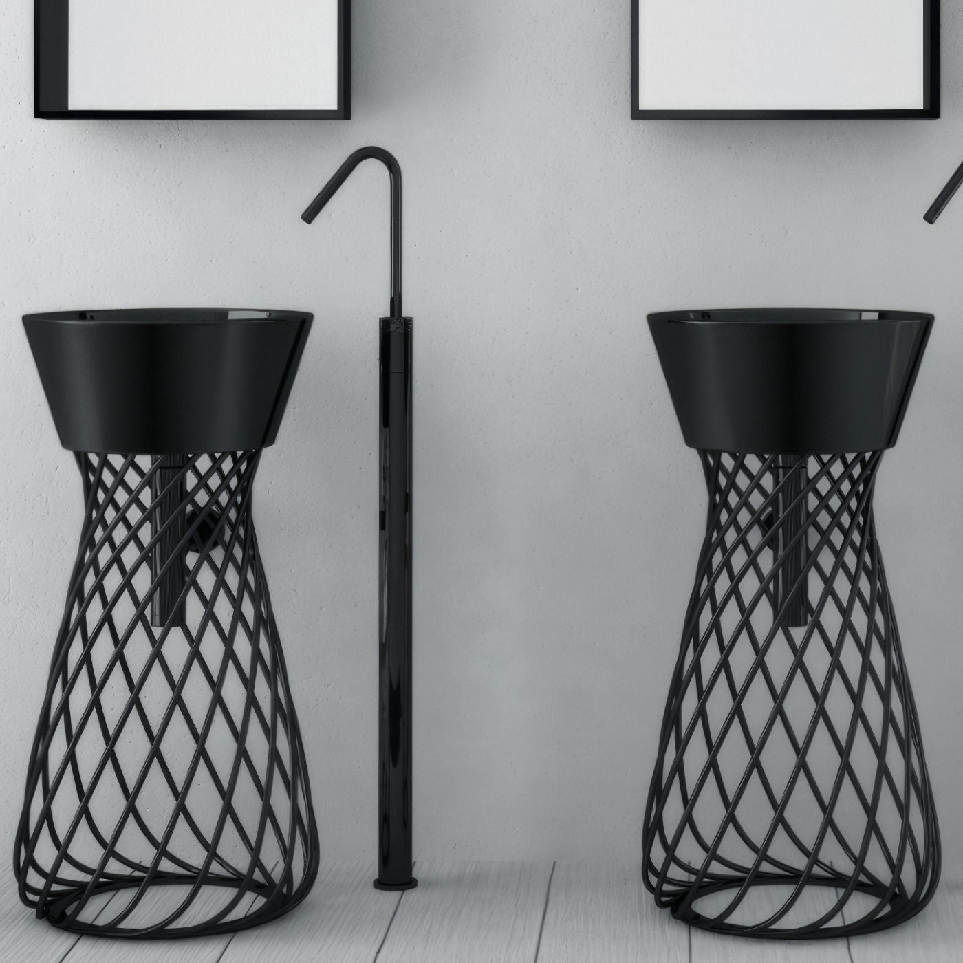 Hidra Ceramica Struttura Metallica per Wire Freestanding