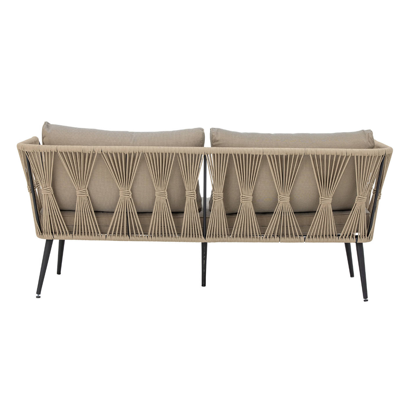 Bloomingville Pavone sofa, Brown, Metal