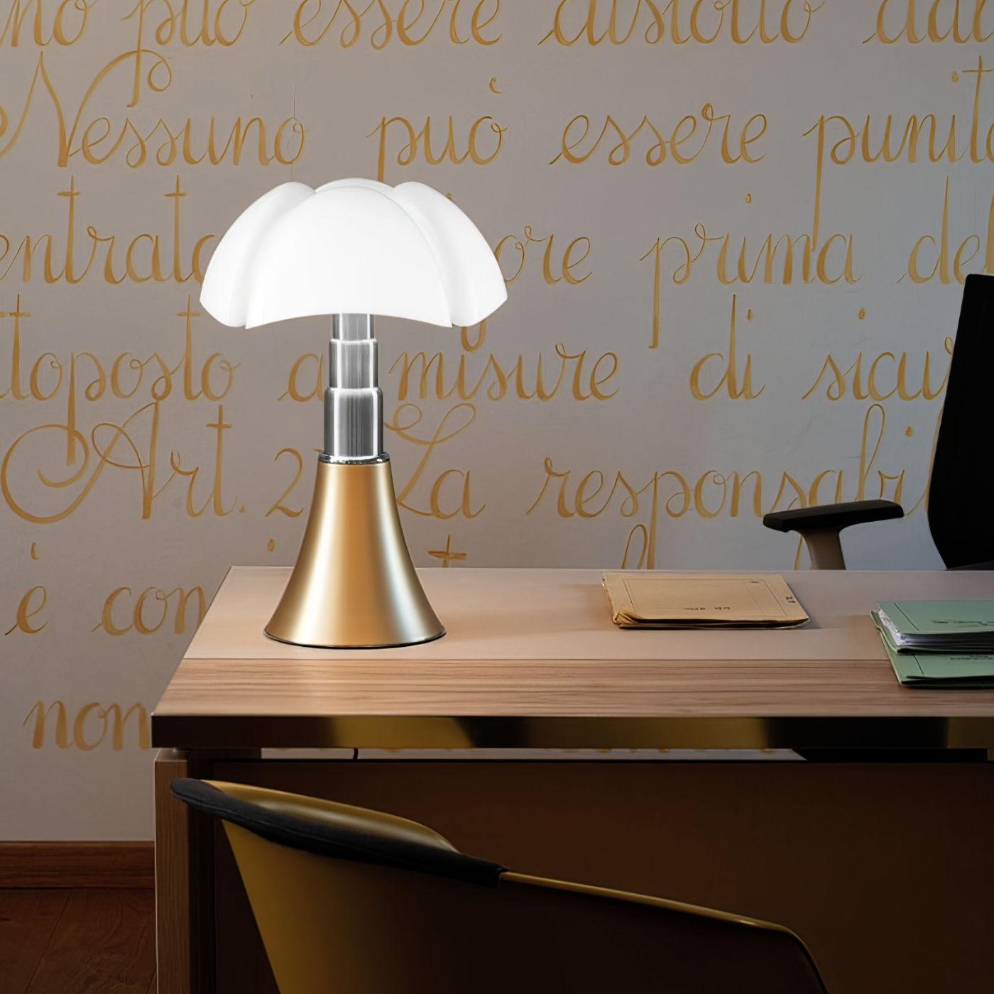 Martinelli Pipistrello Lampada da Tavolo a Lampadina