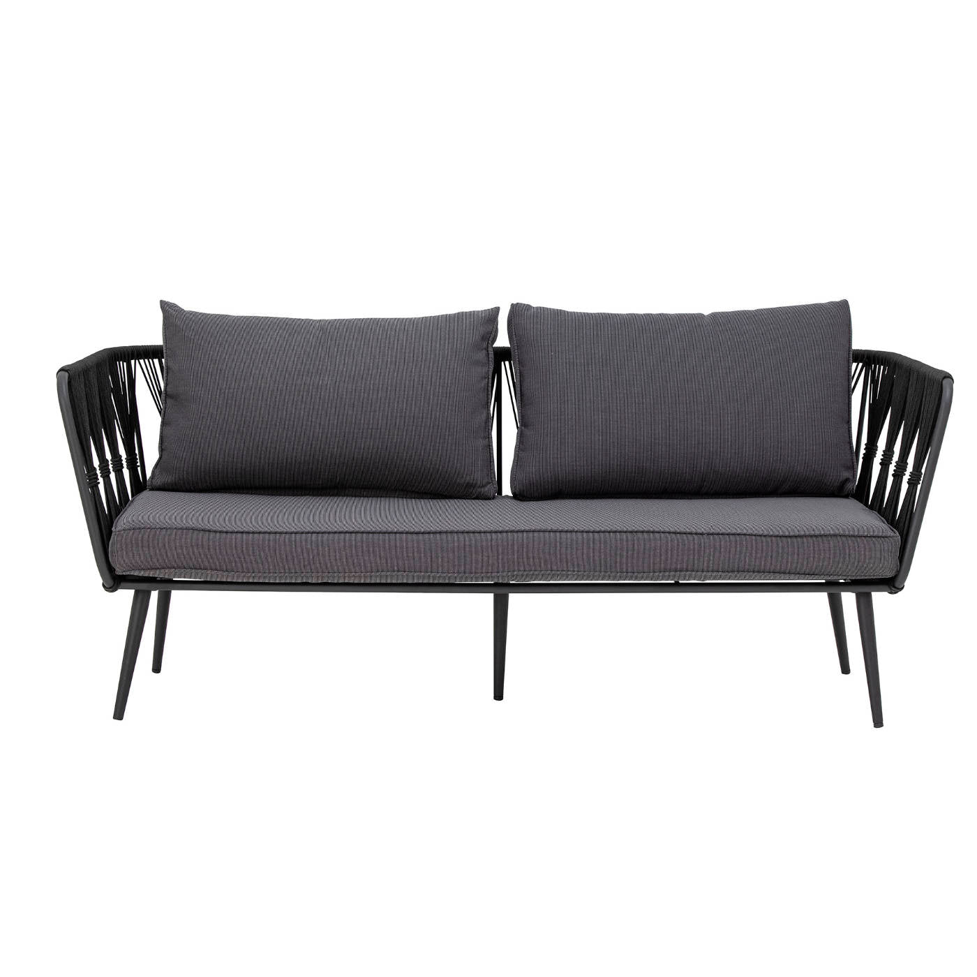Bloomingville Pavone sofa, Black, Metal
