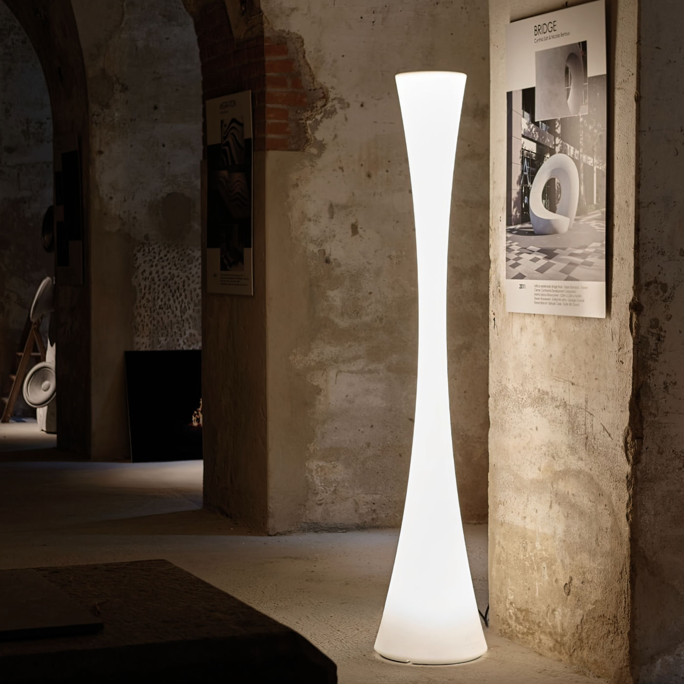 Martinelli Biconica Led Lampada da Terra