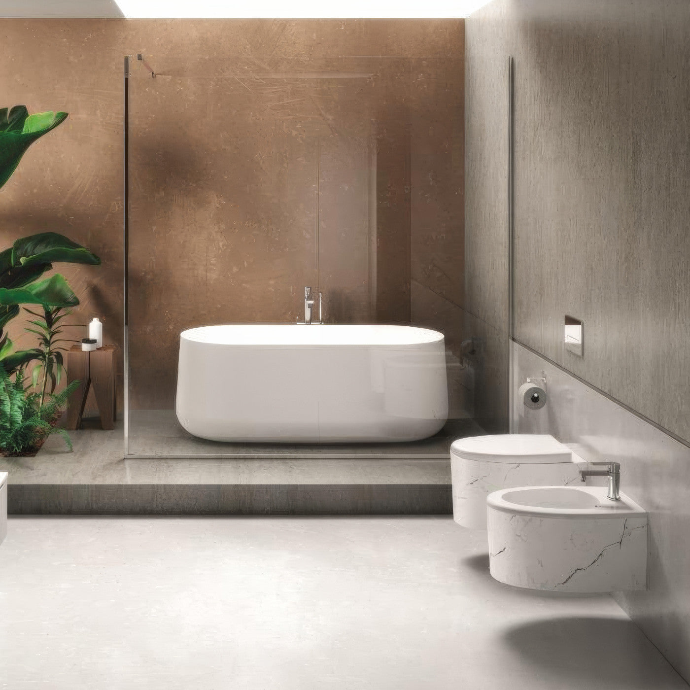 Hidra Ceramica Serie Komfort Bidet Sospeso