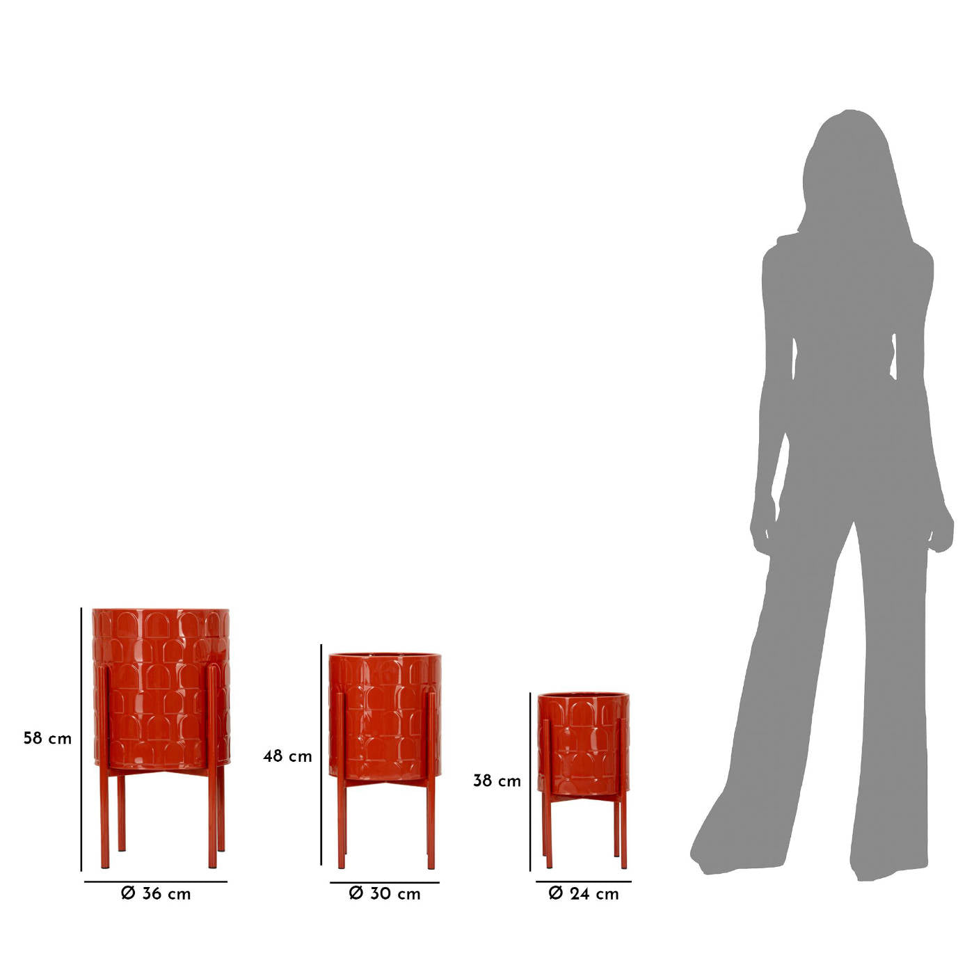 Mauro Ferretti portavasi Archy set 3 pezzi Rosso