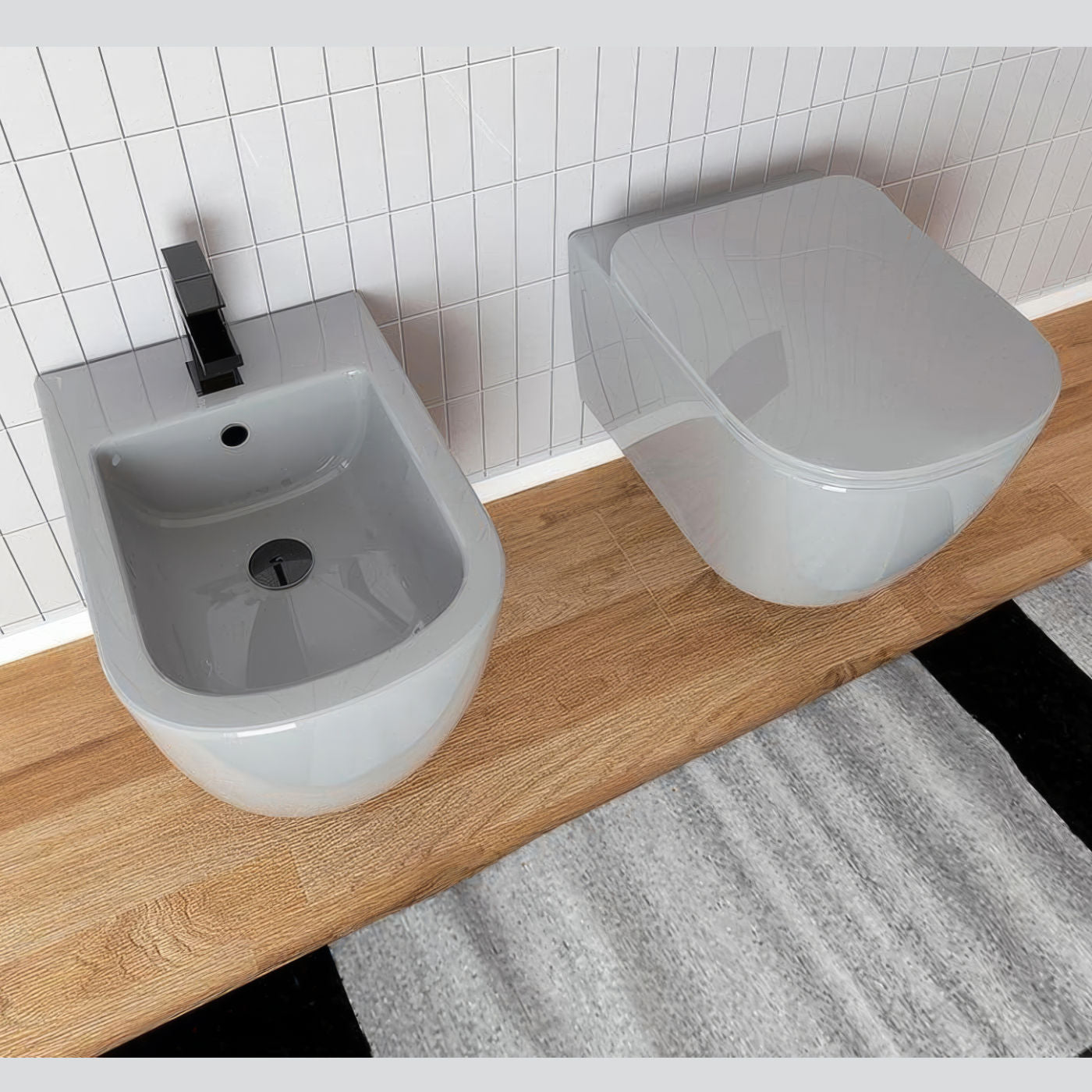 Hidra Ceramica Sanitari Faster Vaso Sospeso