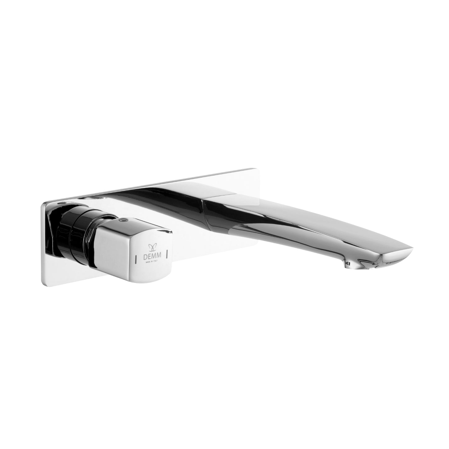 Miscelatore monocomando incasso lavabo con bocca senza scarico.