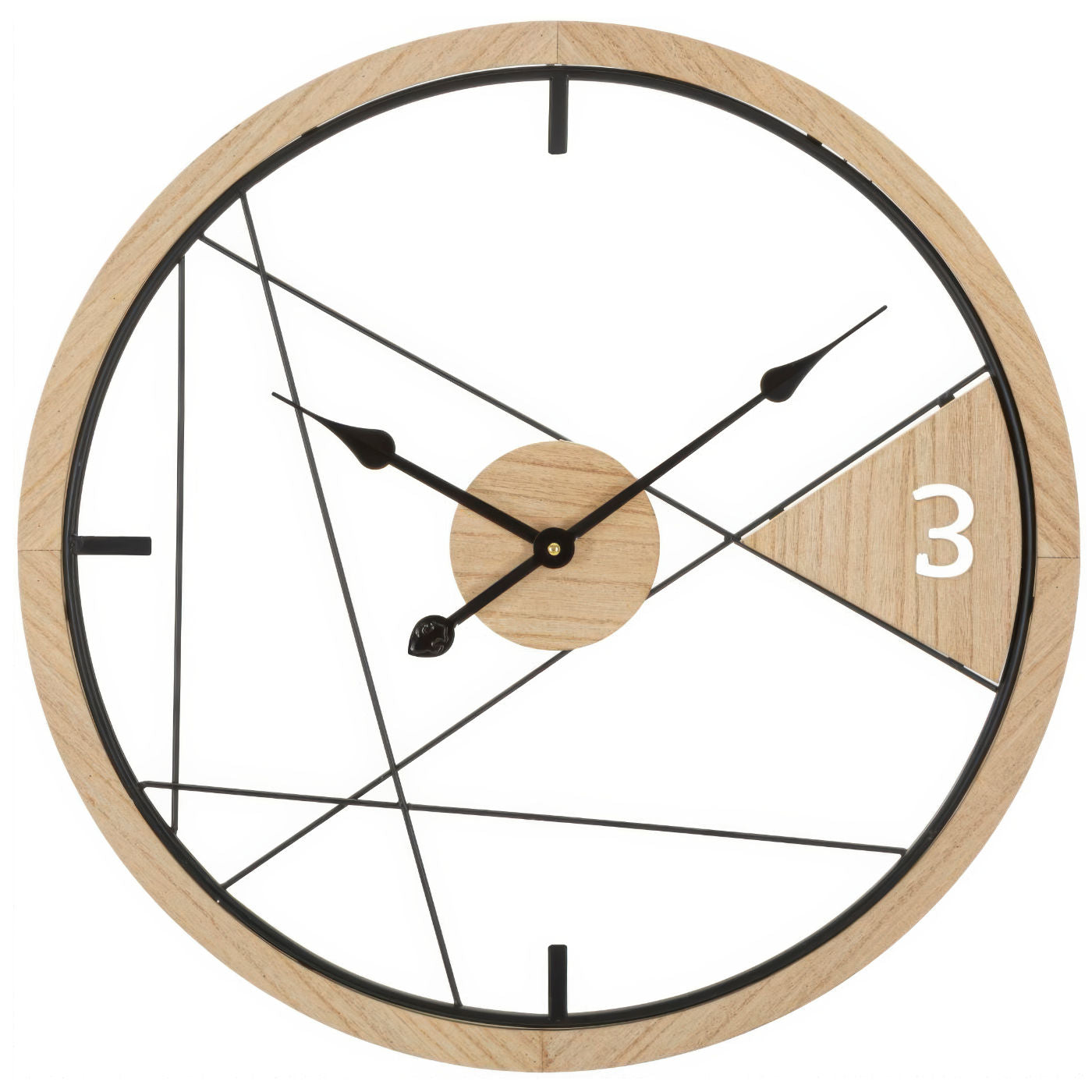 Mauro Ferretti Orologio da Muro Geometric Design CM Ø 60x2,5