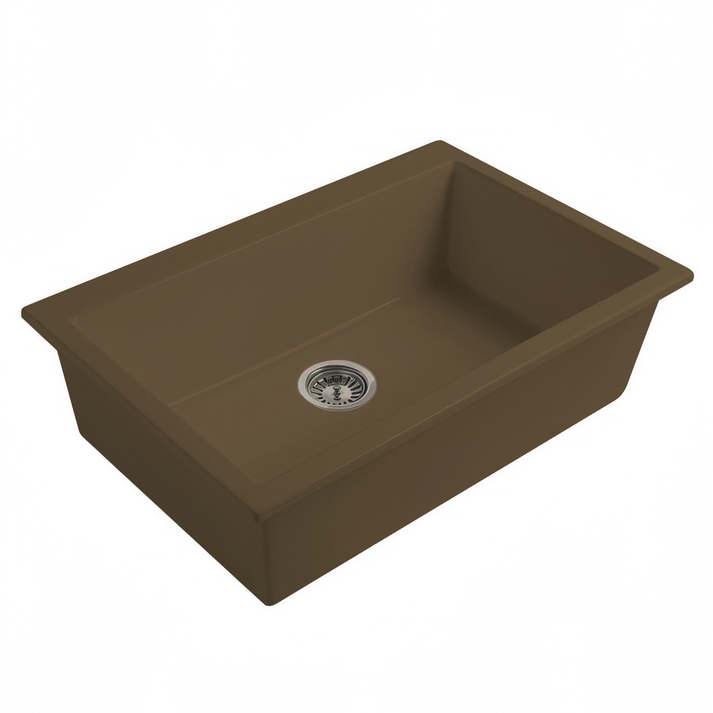 Disegno Ceramica Lavello Pot Sopra e Sottopiano da 30" con Foro