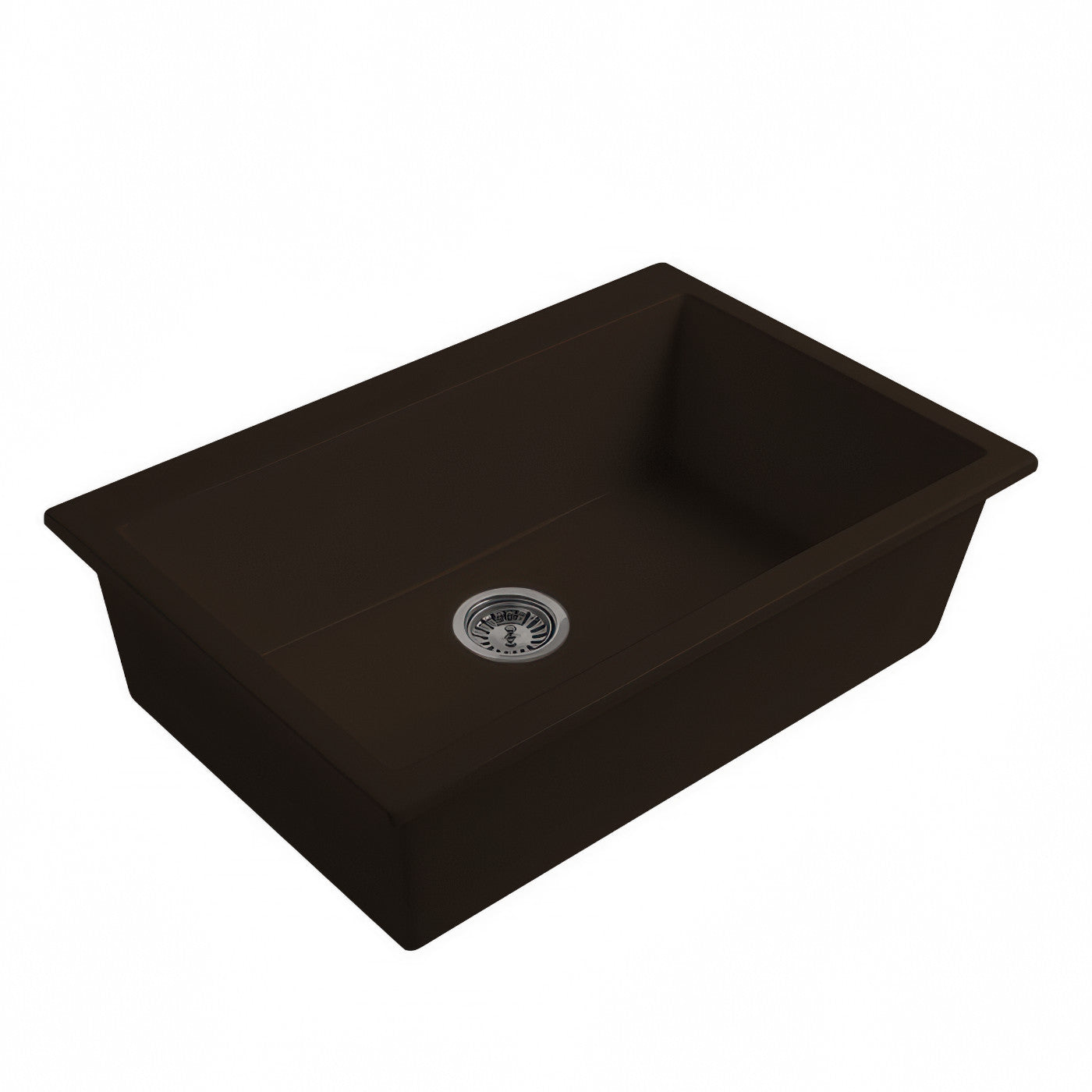 Disegno Ceramica Lavello Pot Sopra e Sottopiano da 30" con Foro