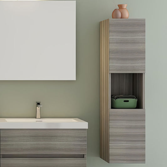 Colonna 2 ante 1 vano a giorno h. 120 per composizione mobile LINE01