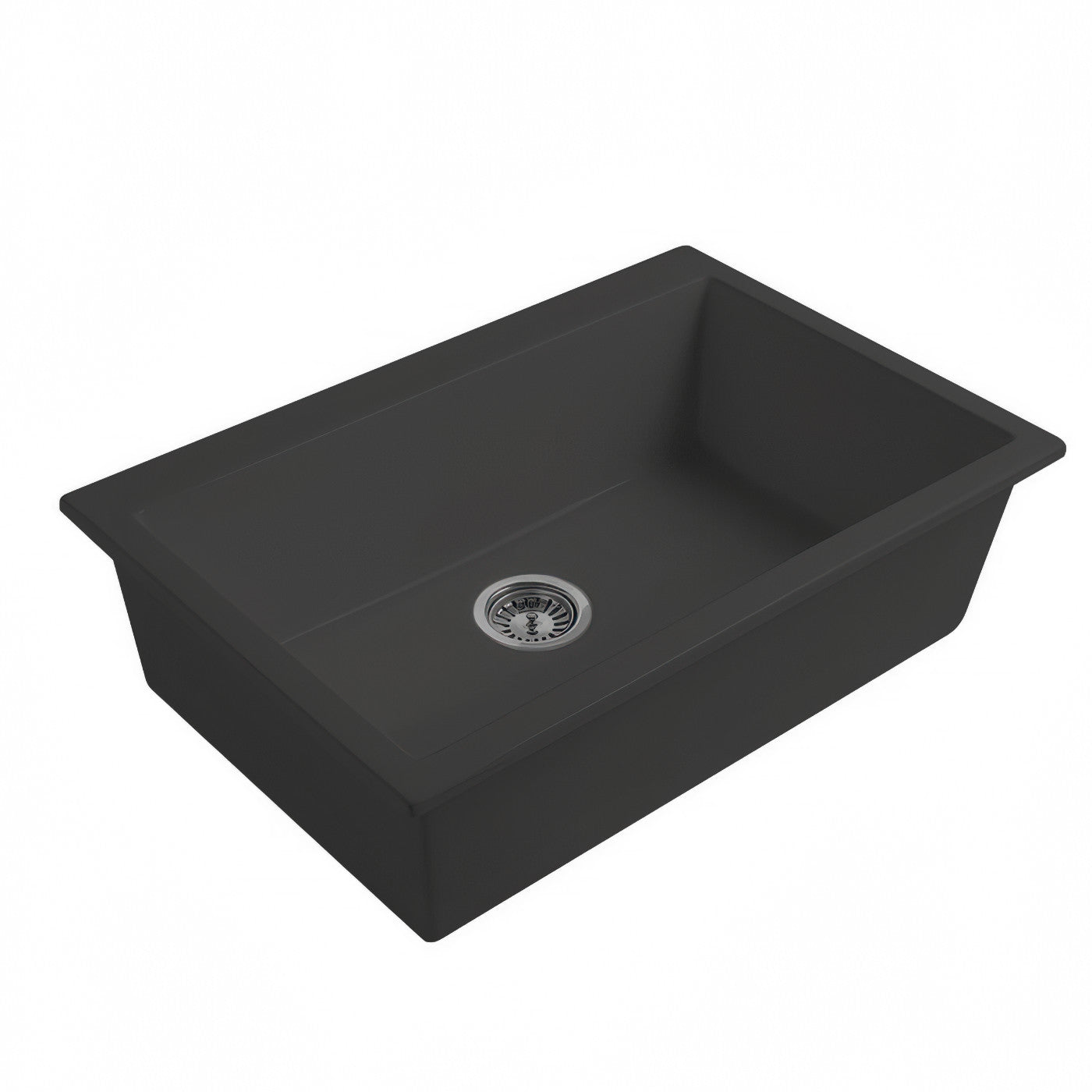 Disegno Ceramica Lavello Pot Sopra e Sottopiano da 30" con Foro