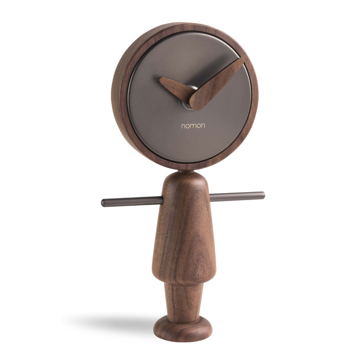 Nene - Orologio da tavolo finitura grafite