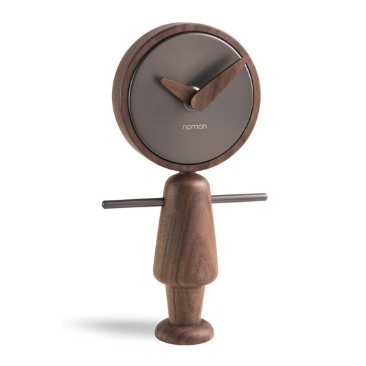 Nene - Orologio da tavolo finitura grafite