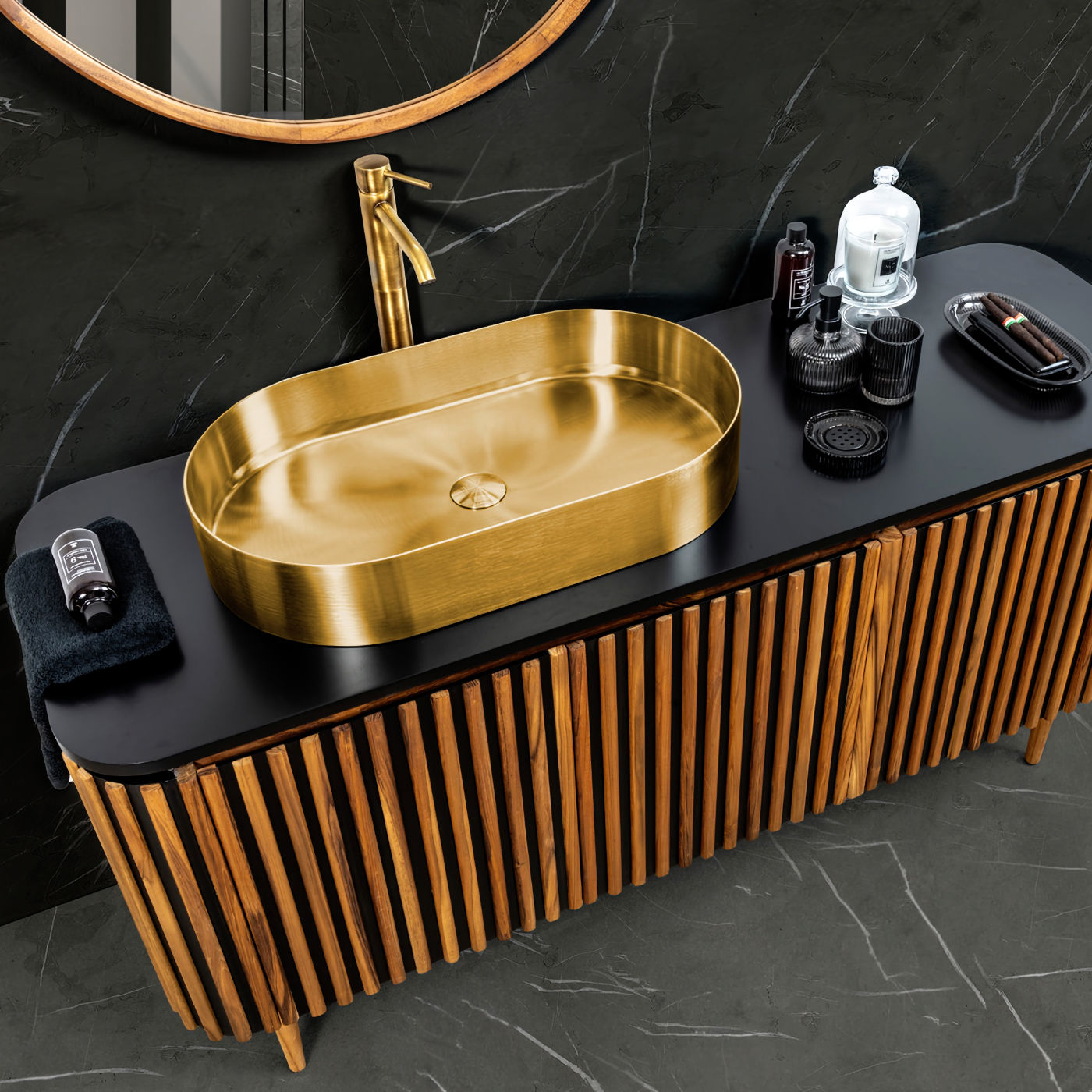 Lavabo Foyer Ovale Oro