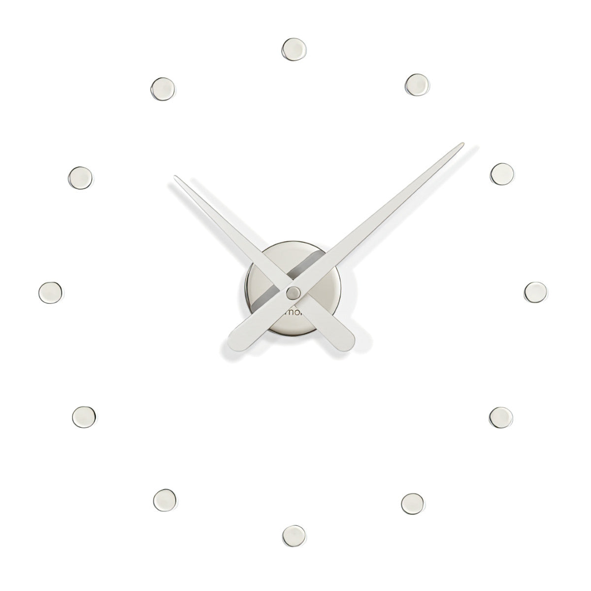 Rodon mini L - Orologio da parete finitura bianca