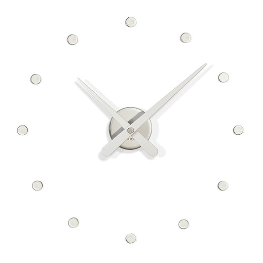 Rodon mini L - Orologio da parete finitura bianca