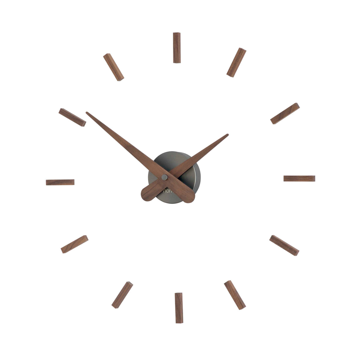 Sunset - Orologio da parete finitura grafite