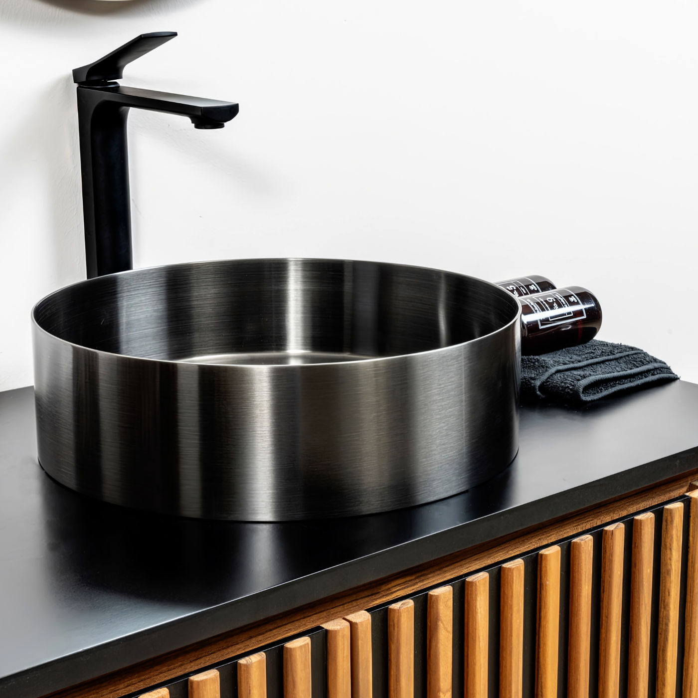 Lavabo Foyer Round Titanio