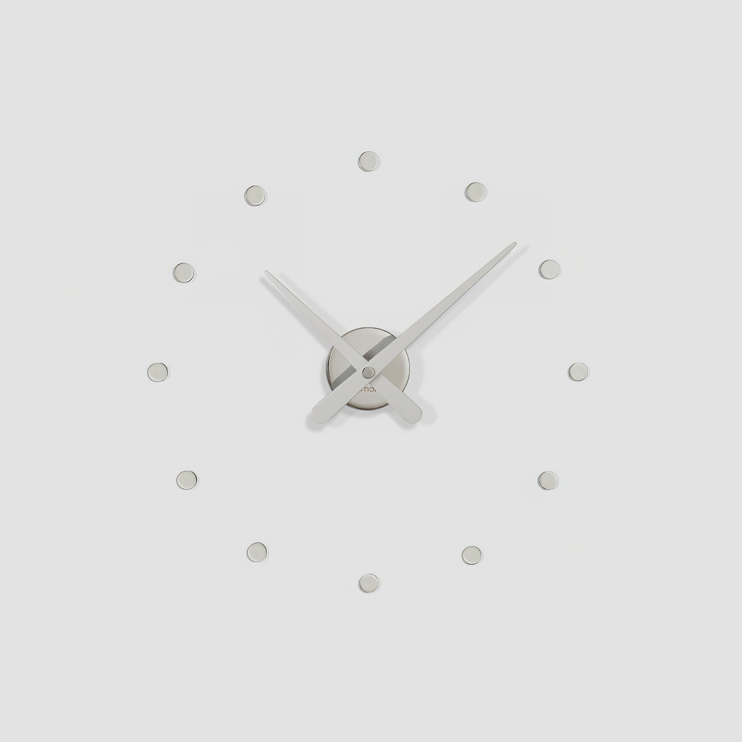 Rodon mini L - Orologio da parete finitura bianca