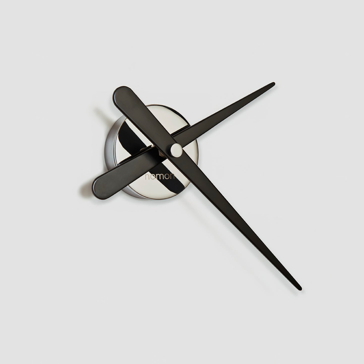 Rodon mini L - Orologio da parete finitura nera - particolare