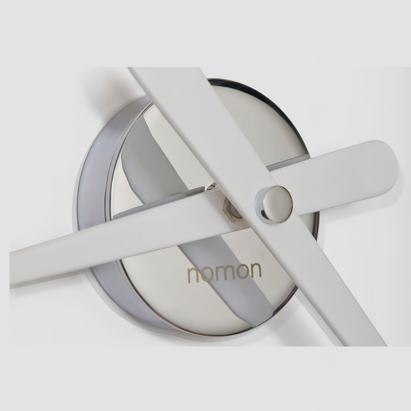 Rodon mini L - Orologio da parete finitura bianca - particolare