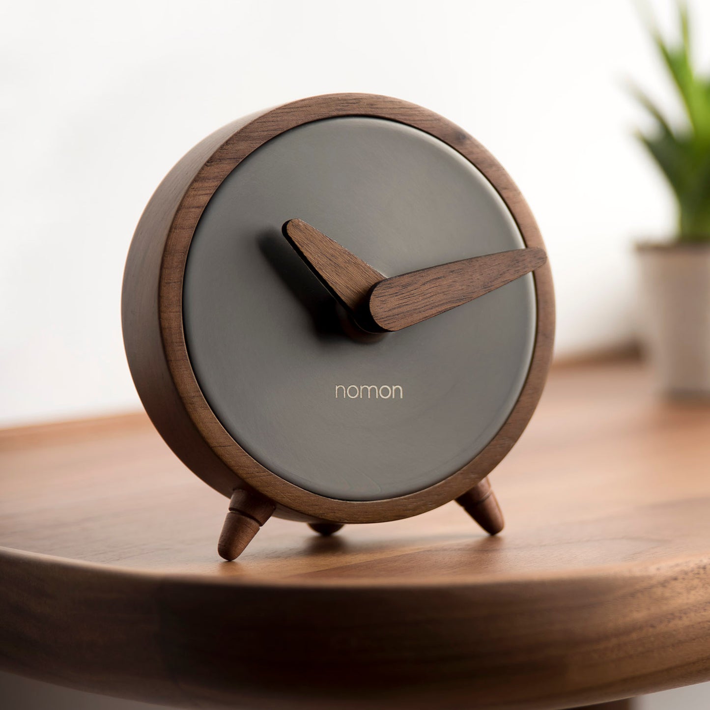 AtomoT - Orologio da tavolo finitura grafite
