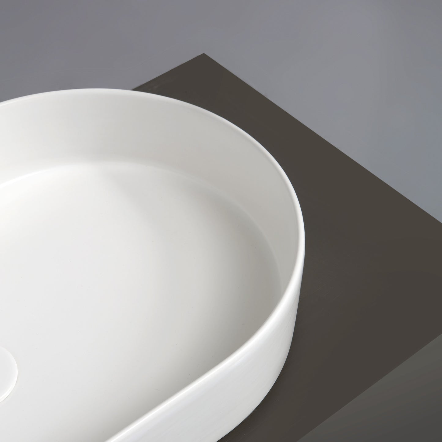 White ceramic Blade - Lavabo appoggio 60x36