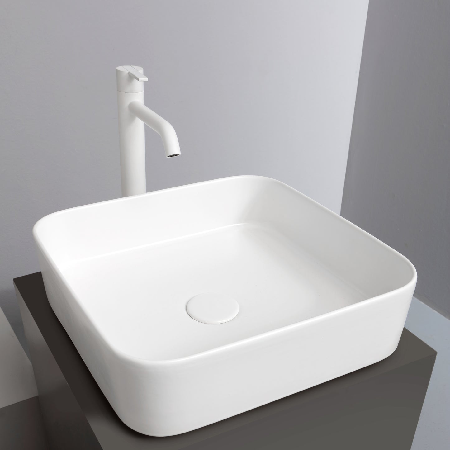 Blade - Lavabo appoggio 40x40