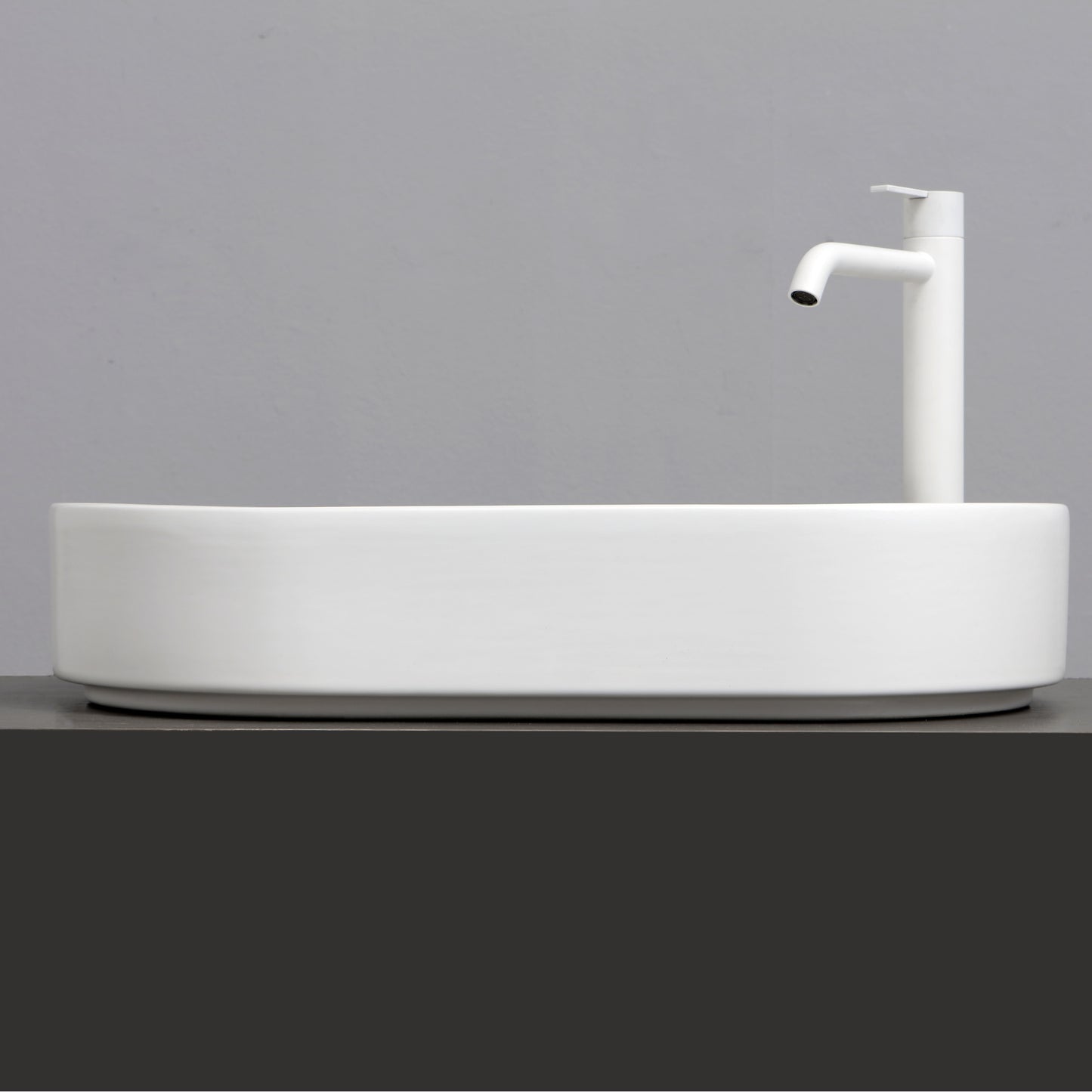 White Ceramic Blade - Lavabo appoggio 65x40