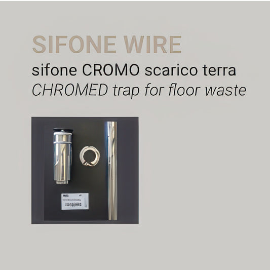 Sifone per WIRE43 scarico a terra