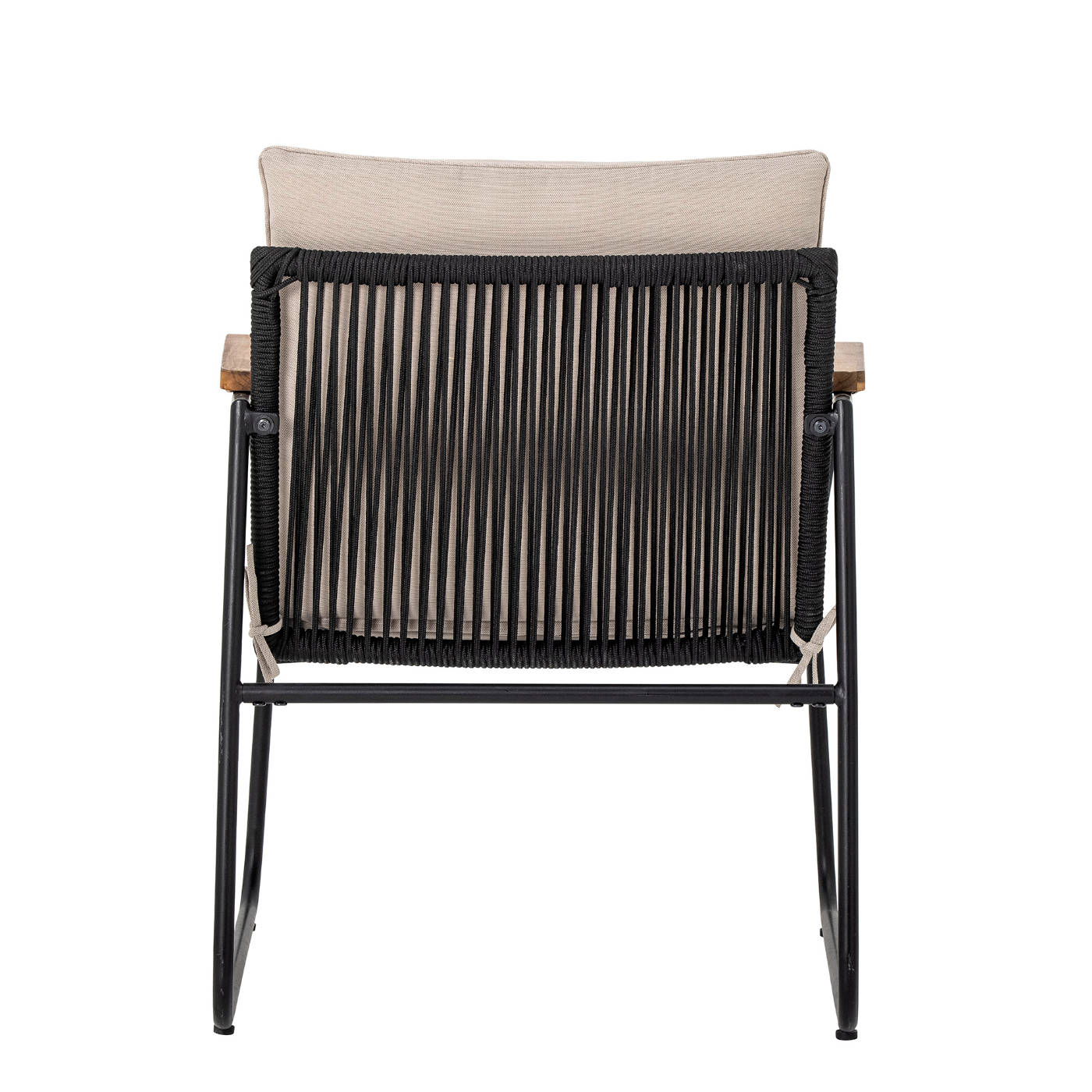 Bloomingville Hampton Lounge Chair, Black, Metal