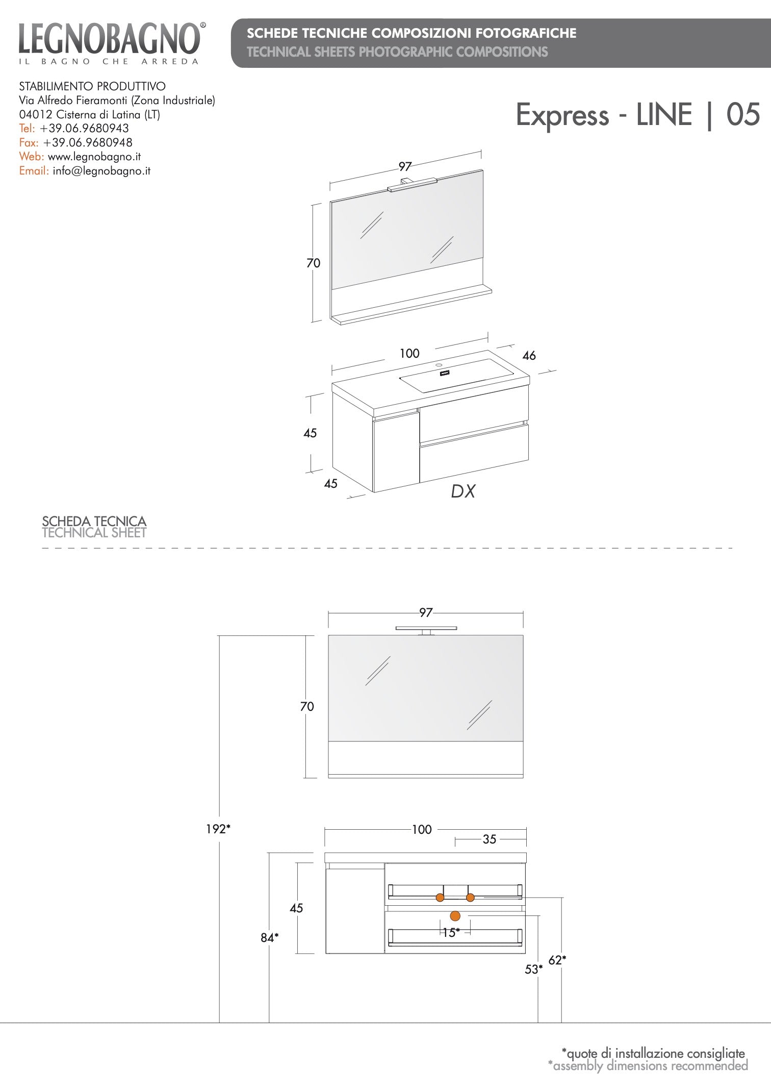 Legnobagno Line 04 Atelier Arredo Design