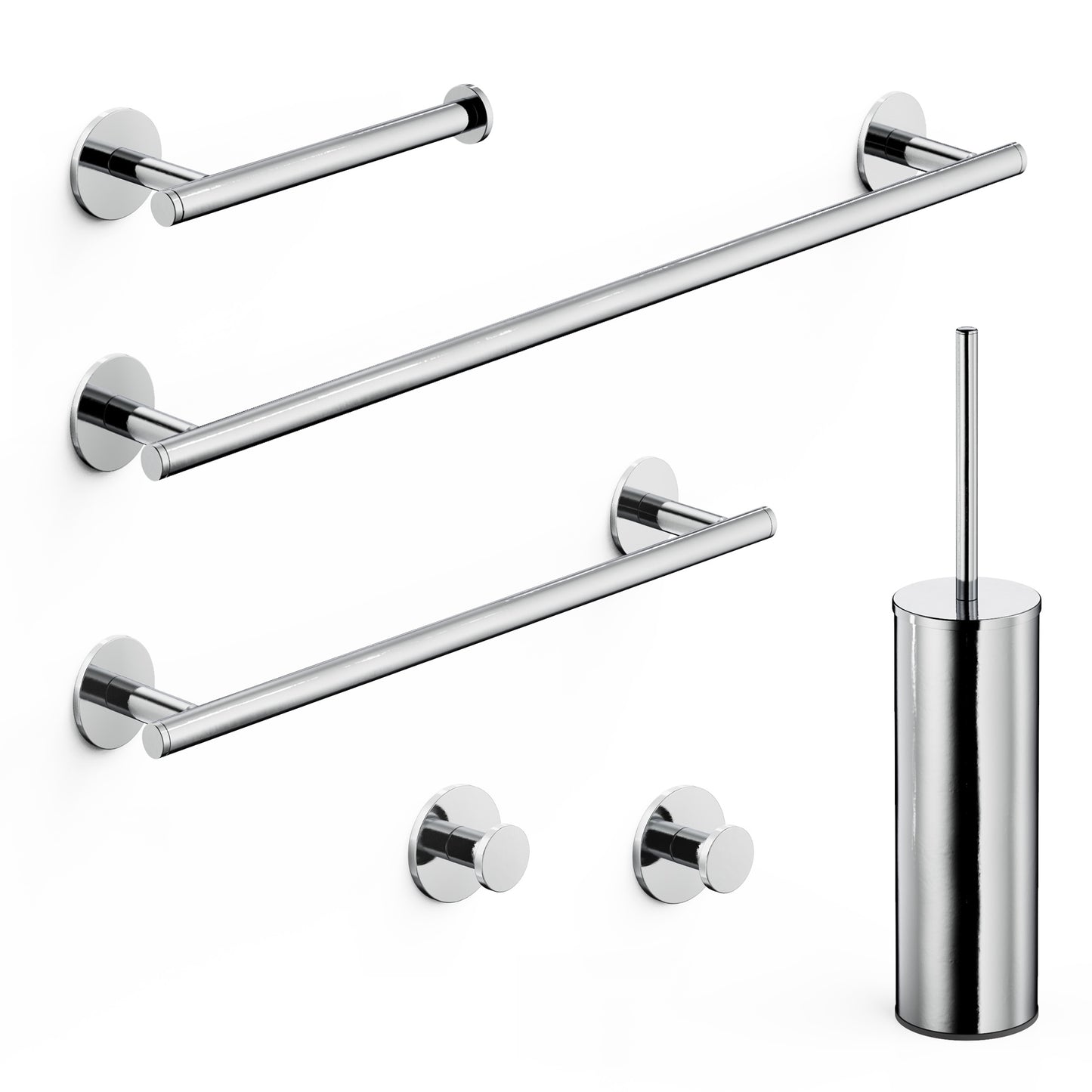 Capannoli Set Accessori da bagno Pratica PR1_6A