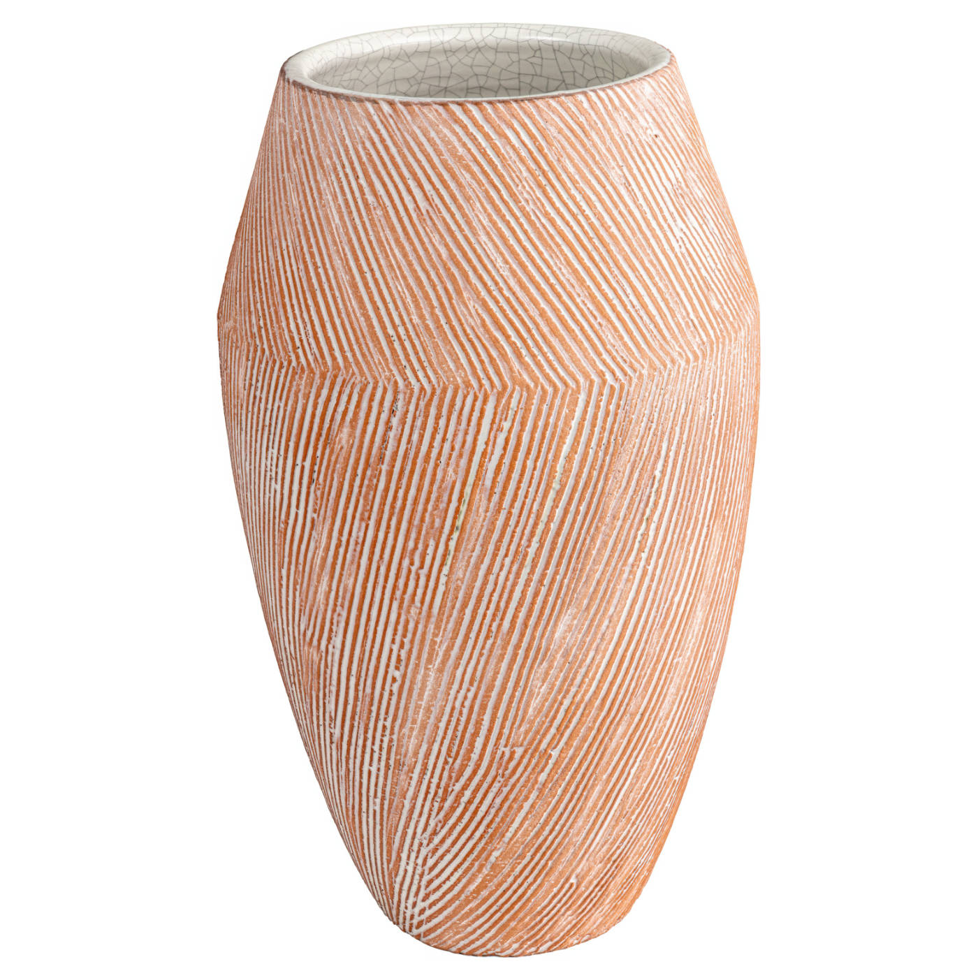 Cipì Vaso Tuareg in Argilla Ø 15x24 h cm