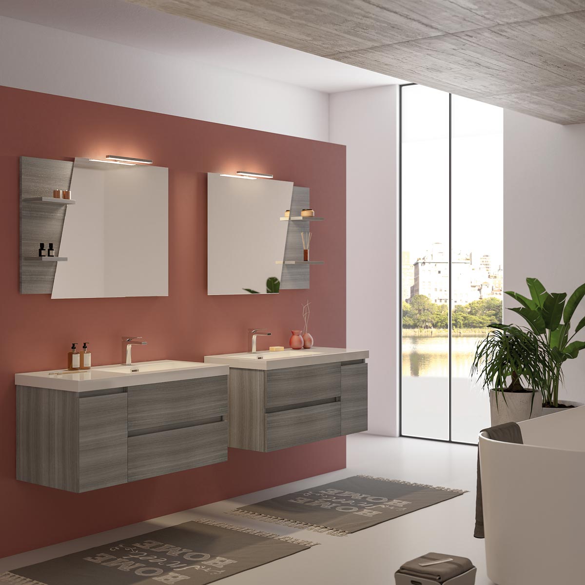 Legnobagno Line 04 Atelier Arredo Design