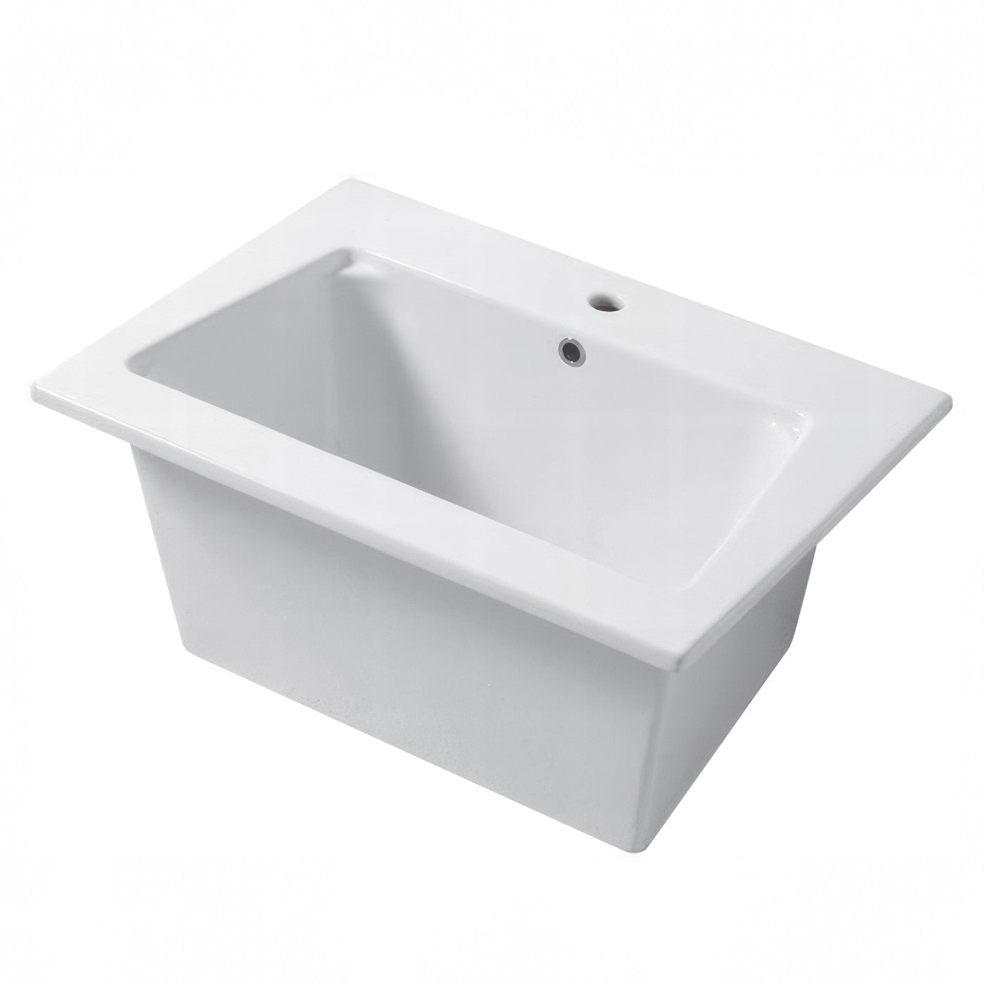 Disegno Ceramica Lavabo/Lavatoio Maxy Appoggio Incasso 70x50 c/ Foro rubinetto